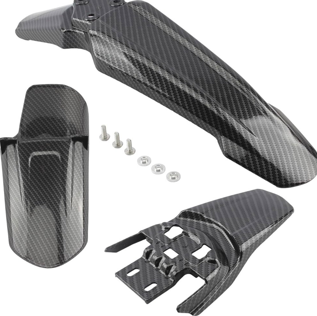 Carbon fiber plastic set