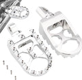Silver pegs