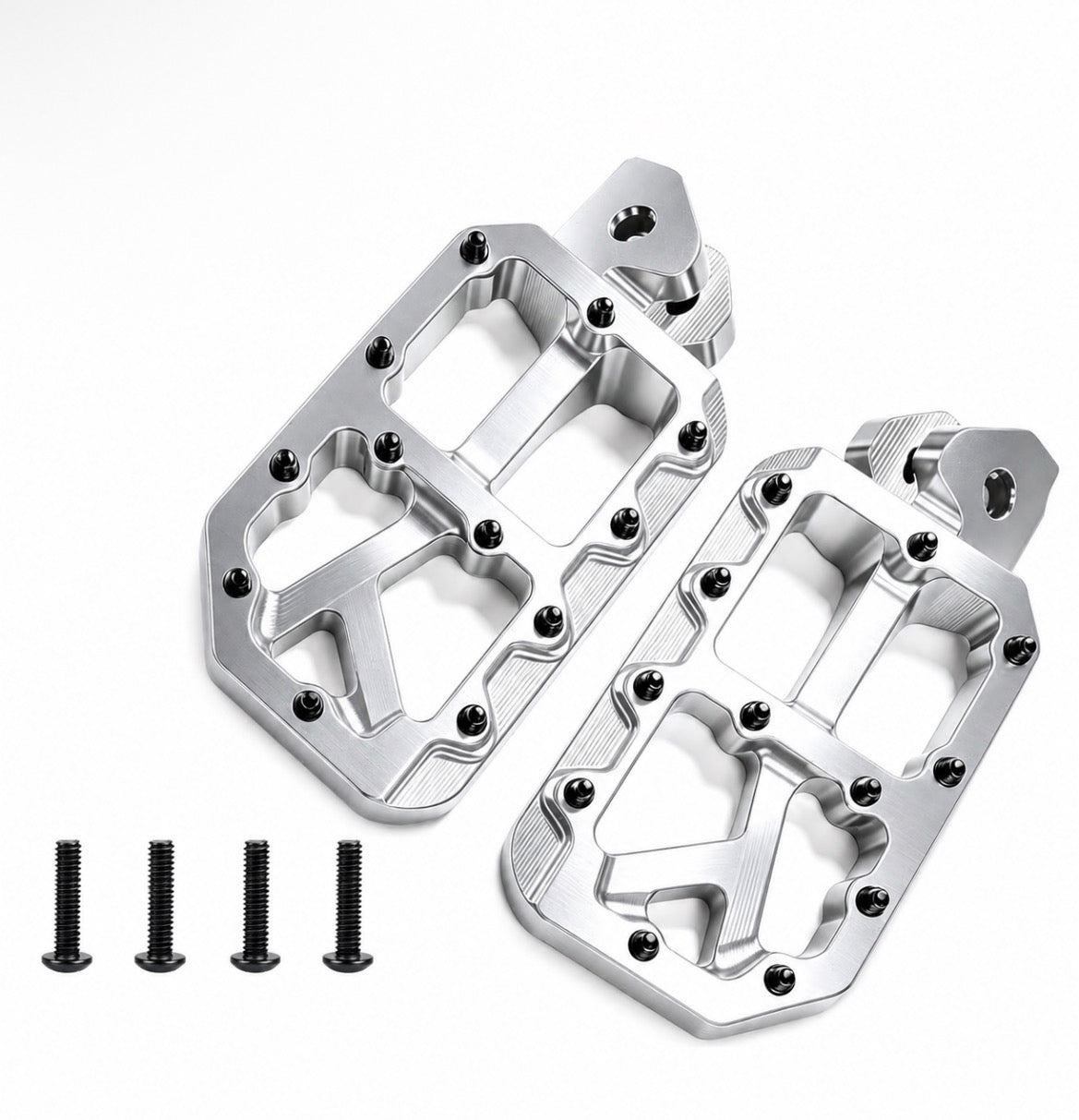 Silver pegs